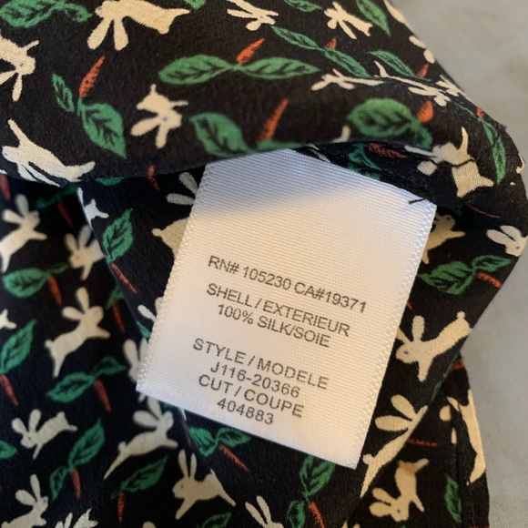 Joie bunny silk blouse - Picture 3 of 3